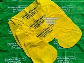 หมอนรองคอเป่าลม หมอนเป่าลม พร้อสกรีนโลโก้ 0816484576