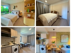 ขายดาวน์ Dcondo Sense บางแสน ราคาพิเศษ! 1 ห้องนอน 1 ห้องน้ำ