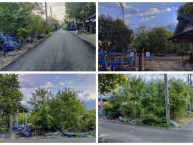 ขายที่ดินเปล่าเคหะคลอง 8 ติดสนาม ลานออกกำลังกาย ถมแล้ว น้ำ-ไฟฟ้าห