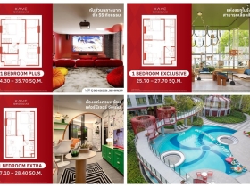 คอนโดใหม่ Kave Wonderland หนึ่งเดียวในรังสิต ใกล้ ม.ธรรมศาสตร์